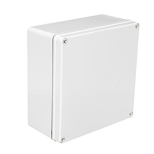 Image of Sourcingmap 200x200x95mm/7.87x7.87x3.74inch Wateproof IP67 Electronic ABS Plastic DIY Junction Project Box Enclosure Case Outdoor/Indoor
