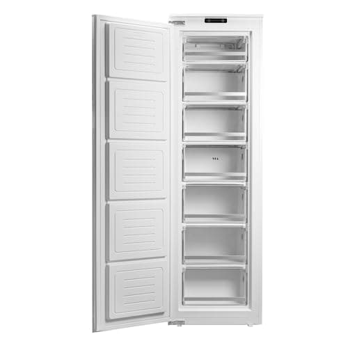 Image of SIA RFI108 210L White Integrated Built In Tall Larder Freezer With Fast Freeze & Metal Back