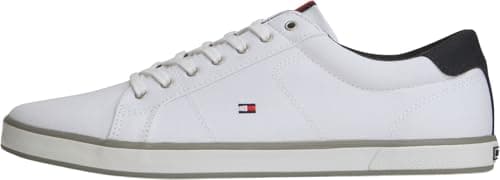 Image of Tommy Hilfiger Men’s Vulcanised Trainers, White (White), 8