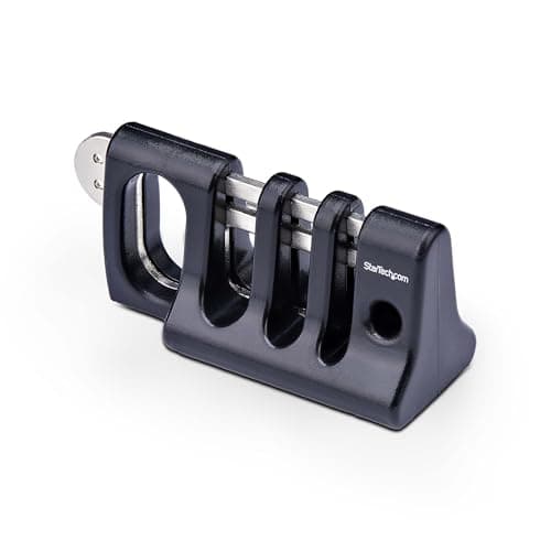 Image of StarTech.com Peripheral Cable Anchor Lock, Secure Keyboard/Mouse, Cable Trap w/Metal Plate, Use w/Laptop Security Cable
