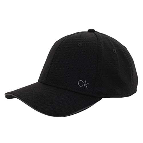 Image of Calvin Klein Unisex Airtex Performance Cap - Black/Charcoal - OS