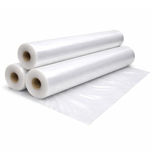 Image of Elixir Gardens Clear Polythene Sheeting (2m Wide with Various Lengths) for Ground Cover, Pond Lining, Floor Painting Protection & More | 1000 Gauge/250mu x 10m