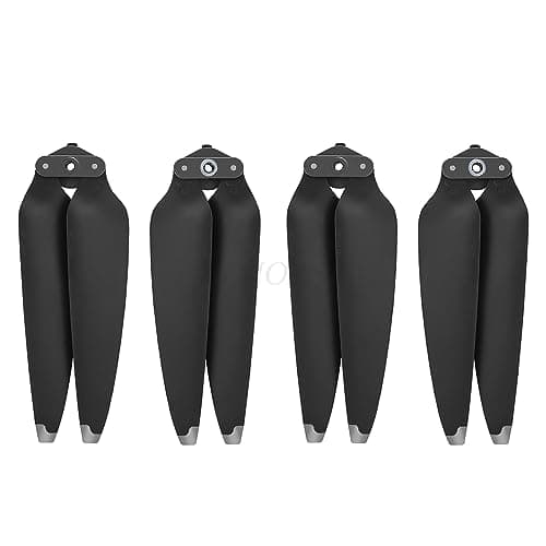 Image of Propellers for DJI Mavic AIR 3 Drone Tip Low-noise Quick Release Foldable Wings 8747F Propellers (4x, Silver Tip)