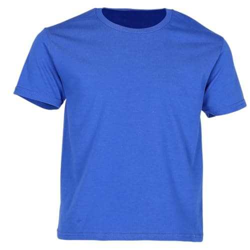 Image of Fruit of the Loom Unisex Kids Valueweight Short Sleeve T-Shirt, Royal, 10-11 Years (Manufacturer Size:32)