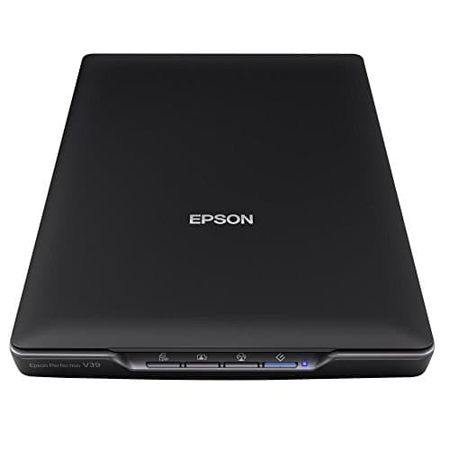 Image of Epson Perfection V39 Photo and Document Scanner , Black