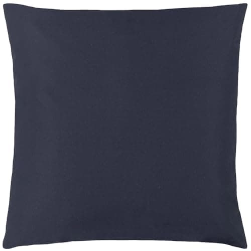 Image of furn. Wrap Plain Garden Outdoor Cushion Cover – UV Resistant Water Resistant (Navy – 43x43cm)