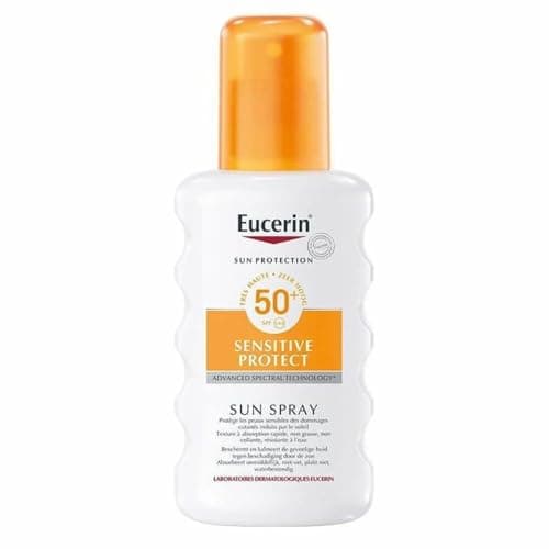 Image of Eucerin Sun Protection, oil control, DRY TOUCH, Sun spray transparent SPF 50 200ml
