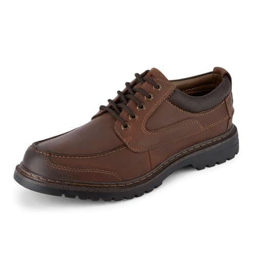 Image of Dockers Men's, Overton Never Wet Lace up Shoes RED Brown 9.5 W