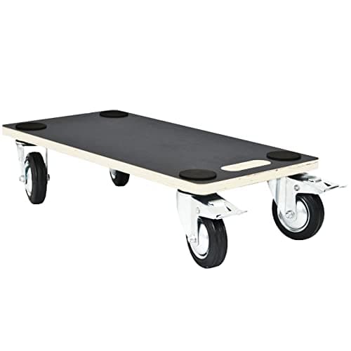 Image of Warehouse TRANSPORT ROLLER Heavy Box Furniture Dolly (4 Wheel - Regular)
