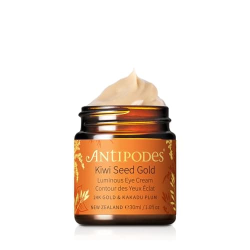 Image of Antipodes, Kiwi Seed Oil Eye Cream 100 Natural CrueltyFree Vegan FragranceFree and AntiAgeing, 30ml