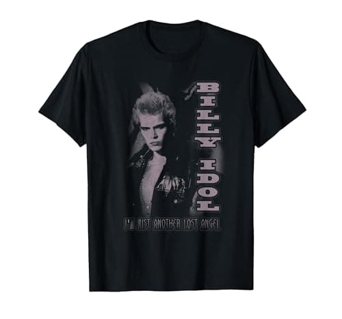 Image of Billy Idol - Lost Angel T-Shirt, Men, Black, X-Large