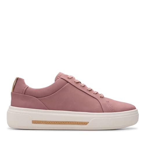 Image of Clarks Hollyhock Walk Womens Mauve Nubuck, 8