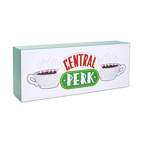 Image of FRIENDS Central Perk Logo Light - Officially Licensed TV Show Merchandise, Wall Mountable or Free Standing Novelty Sign, Battery or USB Powered, Gift for Sitcom Fans | Paladone