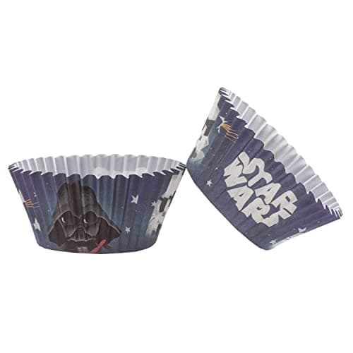 Image of Dekora, Cupcake Capsules, Star Wars Design Stormtroopers, Paper, Red, 25 Pieces