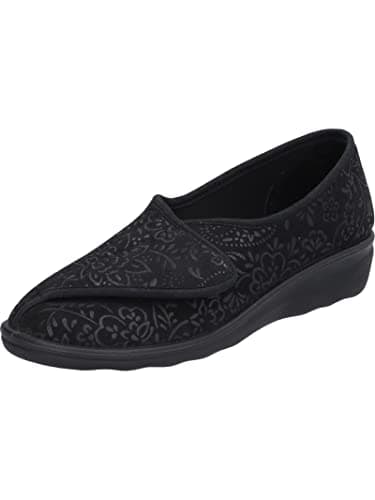 Image of Westland Women's Nice 104 Slippers, Black, 8 UK