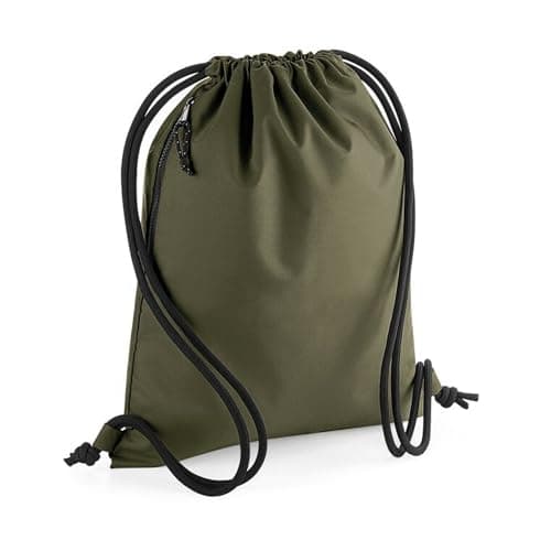 Image of BagBase - Recycled Gymsac Recycled Gymsac Military Green Backpack