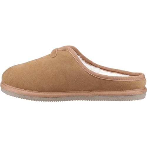 Image of Hush Puppies Male Conrad Slippers, Tan, 8