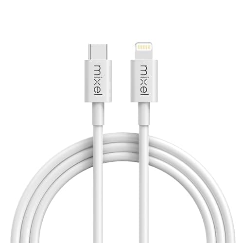 Image of MSQUARE USB Type-C To Lightning Cable, Fast Charging, High-Speed Data Syncing, Durable & Long Lasting Performance, Portable, Suitable For Power Adapters, Laptops, Power Banks (6ft-1.83M)