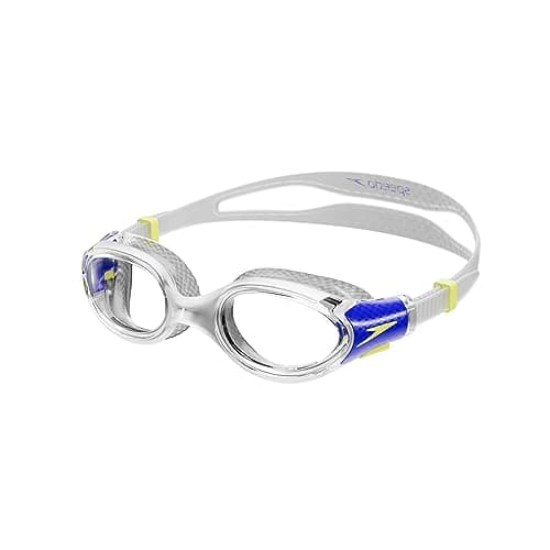 Image of Speedo Unisex-Youth Biofuse 2.0 Swimming Goggles | Patented Easy Adjustment | Anti-fog | Anti-leak | Enhanced Fit | Improved Comfort Goggles