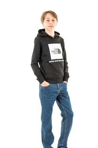 Image of The North Face Drew Peak P/O Hooded Sweatshirt Tnf Black 7/8 Years