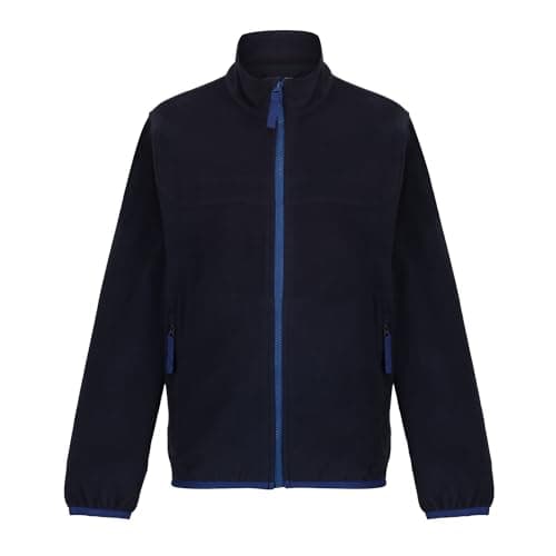 Image of Regatta Professional Boys Full Zip Micro Fleece Jacket, Navy, 11-12 Years EU