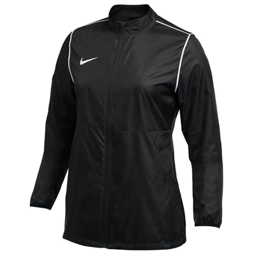 Image of Nike BV6895-010 Repel Park20 Jacket Women's BLACK/WHITE/WHITE Size M