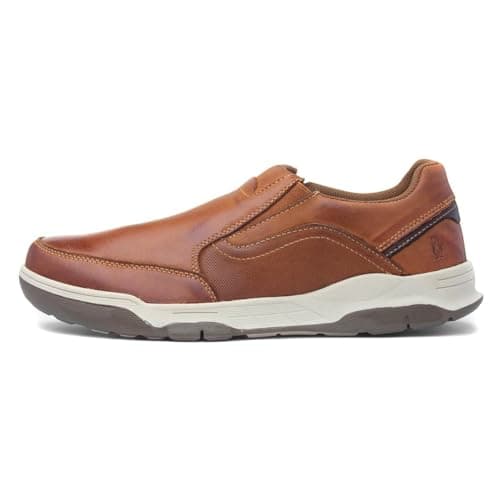 Image of Hush Puppies Men's Fletcher Moccasin, Tan, 9 UK