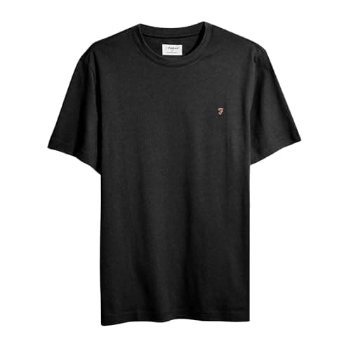Image of Farah T-Shirts Danny REG SS TEE, Black, L UK
