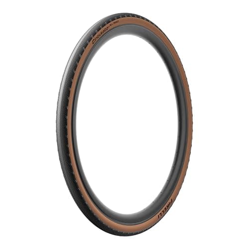 Image of Pirelli Cinturato All Road Bike Tyre 700 x 45c (45-622), Classic, Tan