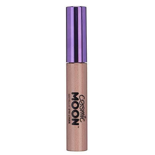 Image of Metallic Eyeliner | Cosmic Moon | Rose Gold | Make up Eye Liner, Pearl Shimmer Eye Shadow