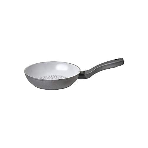 Image of Prestige Earth Pan Ceramic Frying Pan Non Stick 20cm - Non Toxic Frying Pan, Dishwasher Safe, Made in Italy, Black