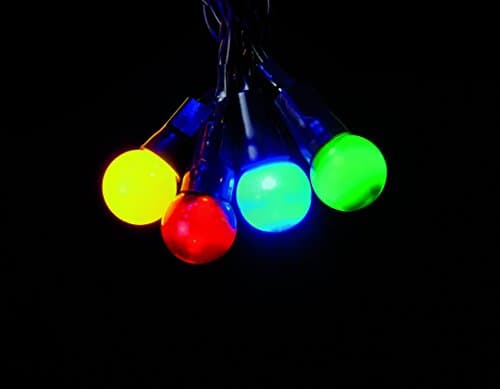 Image of 10m 100 LED Premier Multi Action Outdoor Pearl Christmas Lights Multi Coloured
