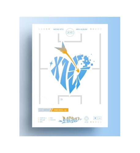 Image of Dreamus MCND - 6th Mini Album X10 Photobook ver. CD (One Goal ver. (No Poster))