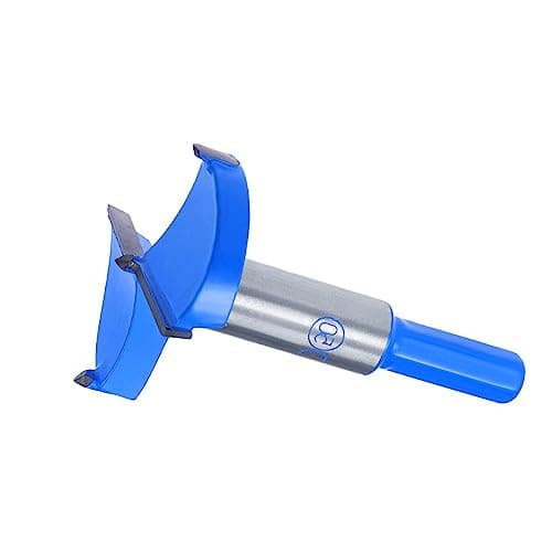 Image of LEPEVNEY 50 MM Forstner Drill Bits Woodworking Forstner Drill Bit - Tungsten Carbide Wood Hole Saw Auger Hinged Hole Opener Drilling and Boring 1 PCS