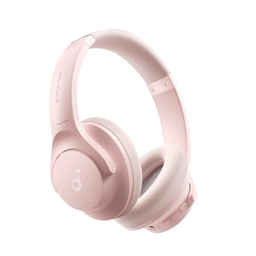 Image of soundcore by Anker Q20i Hybrid Active Noise Cancelling Headphones, Wireless Over-Ear Bluetooth, 40H Long ANC Playtime, Hi-Res Audio, Big Bass, Customize via an App, Transparency Mode