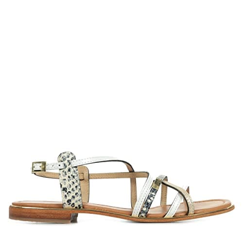 Image of Les Tropéziennes par M. Belarbi C23231 Women’s Open Toe Sandals, White (Blanc/Multi 104), 5.5 UK