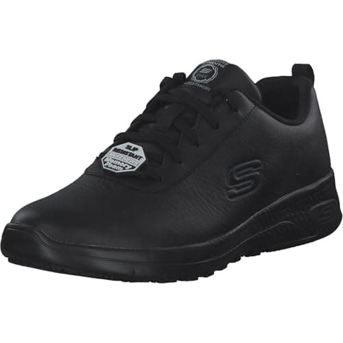 Image of Skechers Women's Marsing Gmina Food Service Shoe, Black, 6 UK