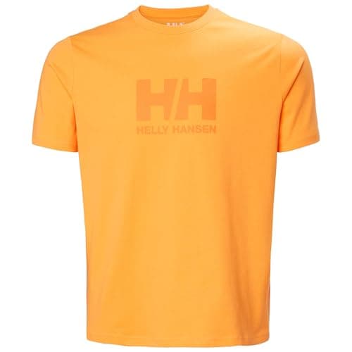 Image of Helly Hansen Mens Hh Logo T-Shirt 3.0, Orange Sorbet, M