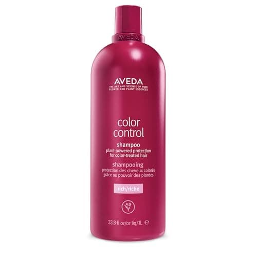 Image of Aveda Color Control Rich Shampoo | Colour Protect Shampoo for Coloured Hair | Fights Fade | for Medium to Thick Colour-Treated Hair Types | Silicone Free, 1000ml