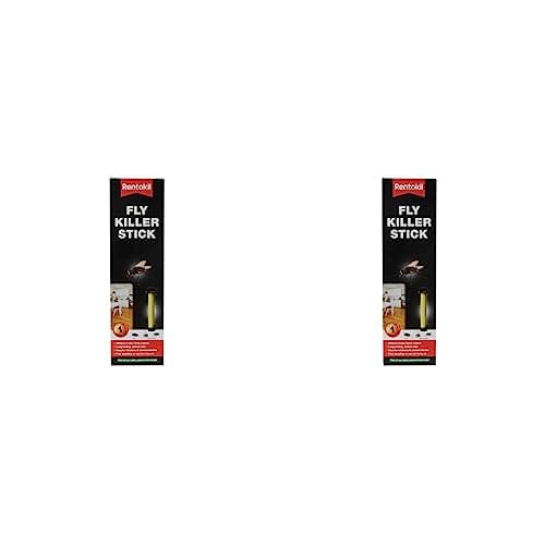 Image of Rentokil RKLFSS01 Fly Killer Sticks, Black,24.2x7x7 cm (Pack of 2)