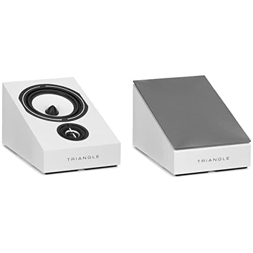 Image of Triangle - BOREA BRA1-3D Home Cinema Speakers - Atmos/DTS: X/AURO 3D compatible - Atmos & Surround versatility - Output 89 dB/W/m - 206 x 180 x 300 mm - White (Pair)