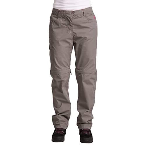 Image of Trespass Womens Cargo Trousers Walking Pants with Zip Off Legs Rambler