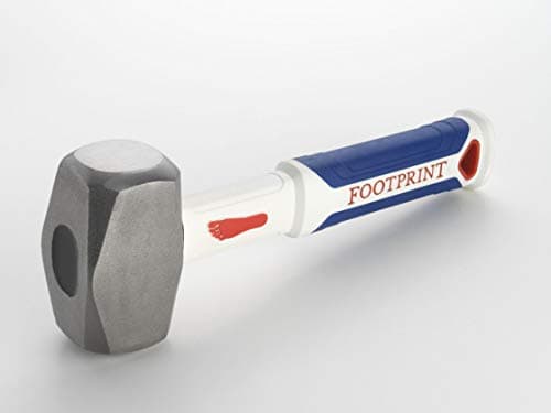 Image of Footprint 11716 4lb fibreglass Handle Hardened Steel Club Hammer, (1.8kg) Head