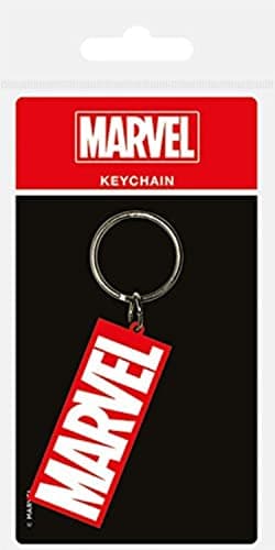 Image of Pyramid International Marvel (Logo) Rubber Keychain