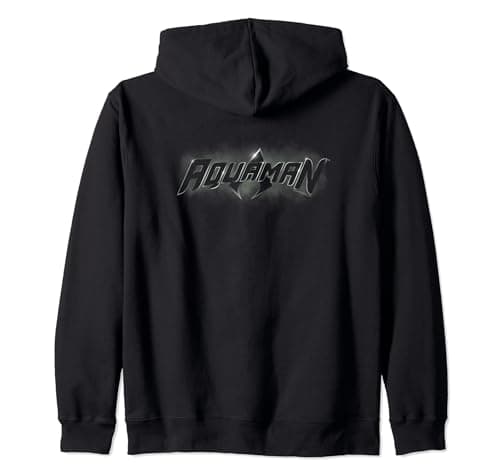 Image of Aquaman Title Zip Hoodie