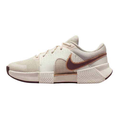 Image of Nike Zoom GP Challenge 1.5 Women's Hard Court Tennis Shoes (Pale Ivory/Vachetta Tan/Tattoo), Pale Ivory/Vachetta Tan/Tattoo, 7.5