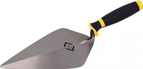 Image of C.K 5295 Brick Trowel Broad Heel Carbon Steel Soft Grip 250mm