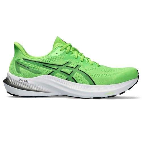 Image of ASICS Mens Gt-2000 12 Sneaker, Electric Lime Black, 8 UK