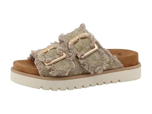 Image of MUSTANG Women's Classic Sandals, Women's Sandals, Beige 00010, 6 UK