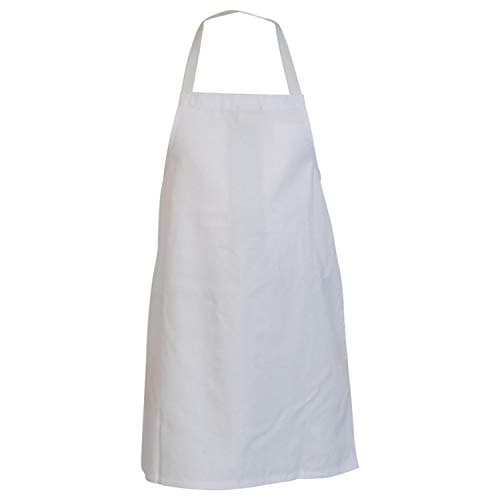 Image of Absolute Apparel Adults Workwear Full Length Apron (One Size) (White)